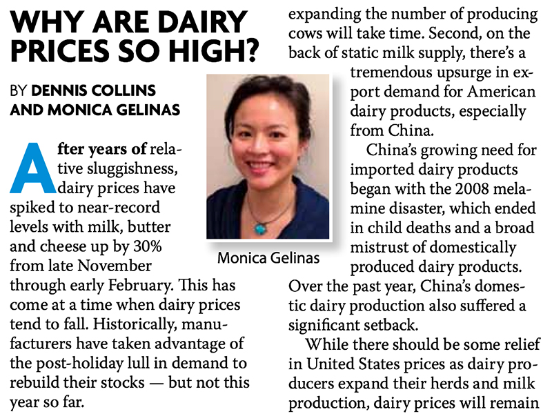 Dairy Outlook – March 2014 Issue – Frozen and Refrigerated Buyer